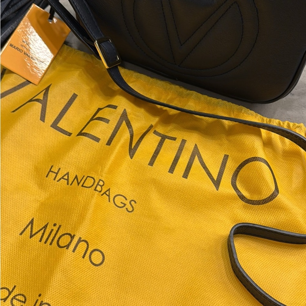 Valentino Dark Blue Messenger Bag